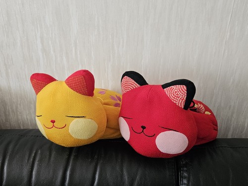 Lot peluches chat maneki - 2,