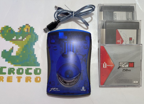 Iomega zip 250 usb - iomega, powered