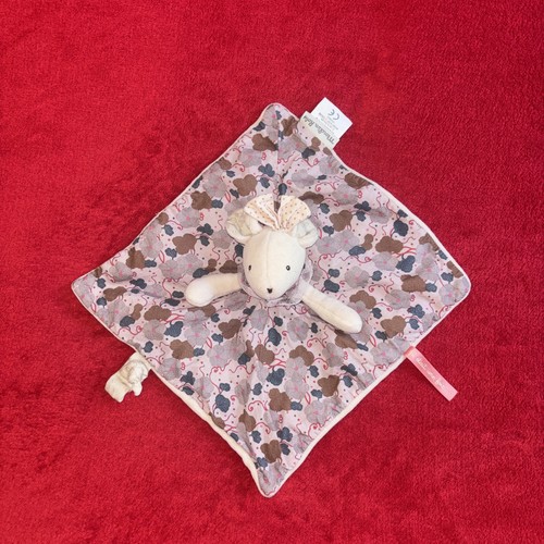 Doudou carré souris - 🇫🇷,