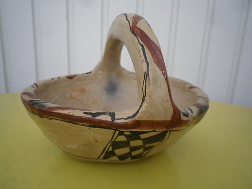 Petit panier poterie iddeqi - petit, en