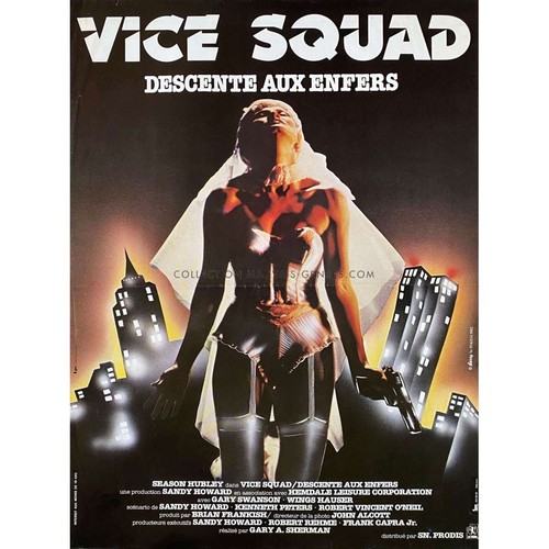 Vice squad affiche film - de,