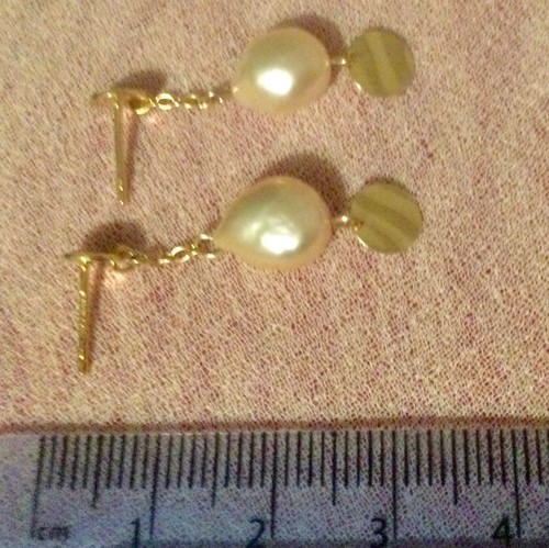 Boucles oreilles 18 - d’oreilles, or