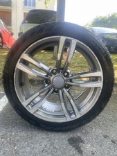 BMW F80 F82 F83 M2 M3 M4 REAR RIM WHEEL STYLE 437M 18X10" ET40 SILVER / GREY