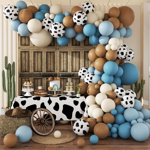 Western cowboy balloon - western, garland