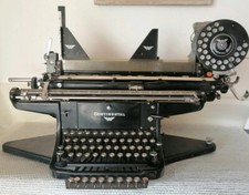 Très rare machine à ÉCRIRE et à CALCULER CONTINENTAL-RAPIDUS WANDERER-WERKE 