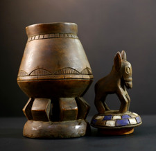 Récipient rituel africain