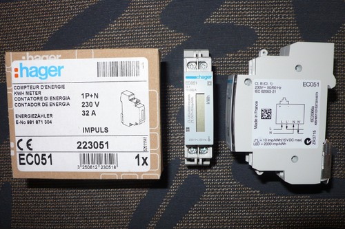 Hager ec051 compteur - hager,