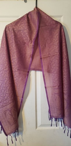 Purple scarf from - scarf, india