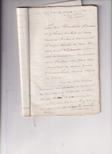 Années 1858-1859. Lamartine. Echange de correspondances. 3 lettres autographes.