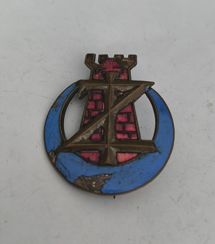 Insigne bronze régiment - bronze, 1°