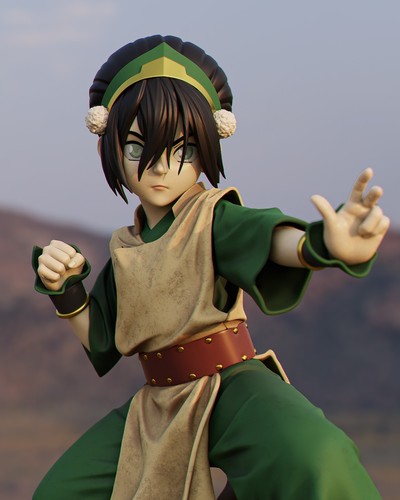 Toph avatar figurine - -,