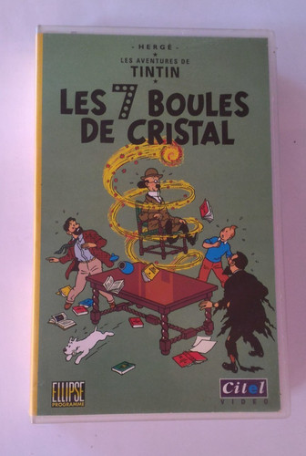 Vhs tintin les 7 - tintin,