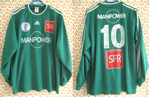 Maillot adidas 2001 porté - 2001, #10