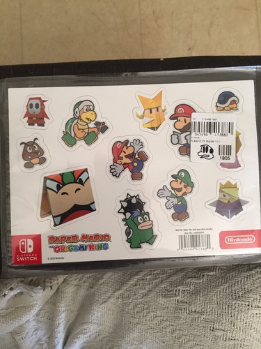 Paper mario the origami king - mario:,