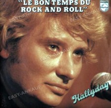 Hallyday - Le Bon Temps Du Rock And Roll 7in (VG/VG) .