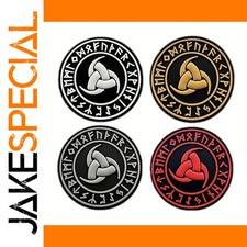 JakeSpecial – Vibrant 3D PVC Viking-Inspired Hook and Loop Patch