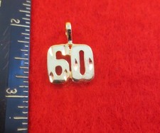 14KT Or EP Numéro 60 "