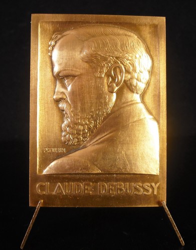 Médaille claude debussy - claude,