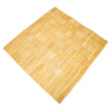 Mat à bambou ménage du style naturel en bambou bloc tissé tapis antidérapant
