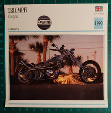 Photo Moto Triumph Chopper -