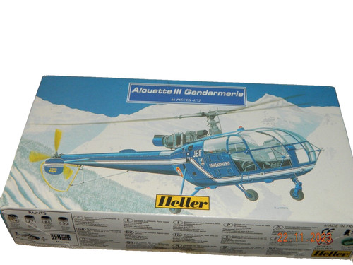 Maquette hélicoptère sa316 - hélicoptère,