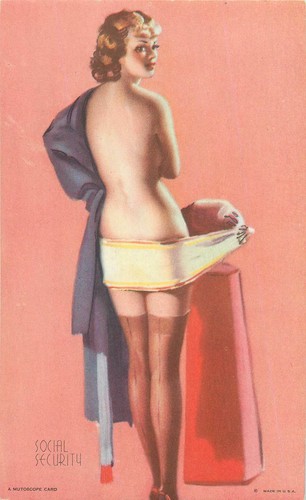 Gil elvgren - elvgren, signé)