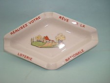 CENDRIER PORCELAINE HAVILAND