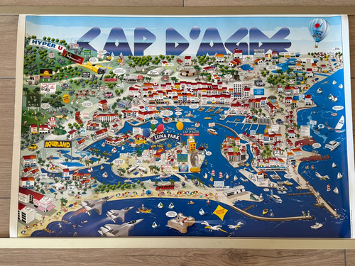 Poster humoristique cap - du,