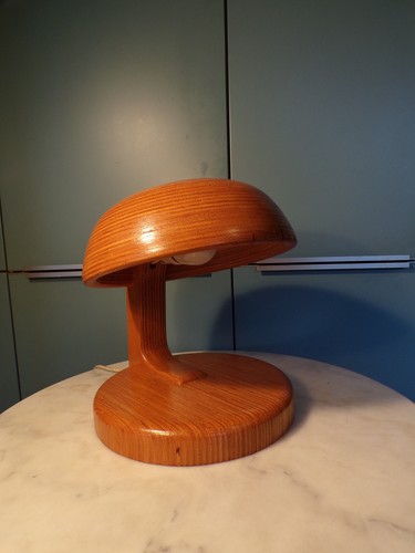 Lampe table bois - de,