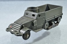 BK551 Dinky Toys France #822 White M3 Half Track #8 D/-
