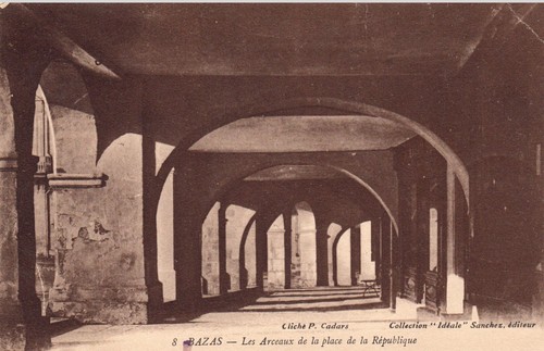 Carte postale ancienne gironde - carte,