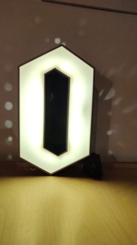 Lettre gothique enseigne - o,