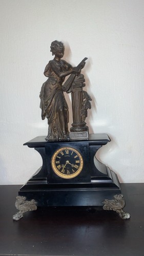 Pendule horloge marbre - horloge,