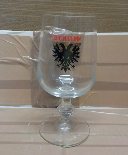 Verre pied biere - verre,