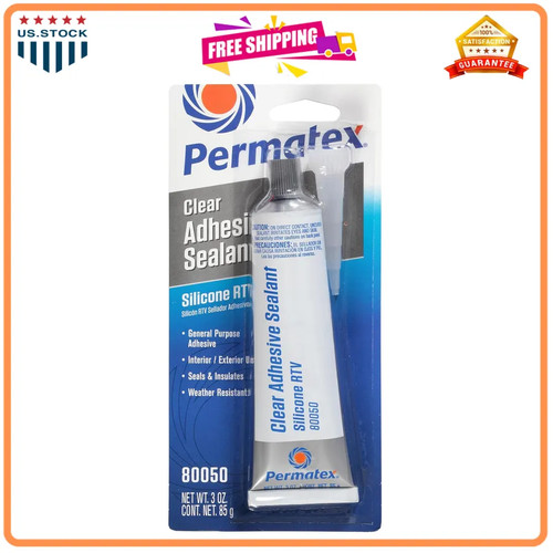Permatex 80050 clear rtv - clear,