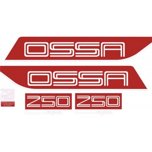 Kit autocollants ossa copa - kit, d'autocollants