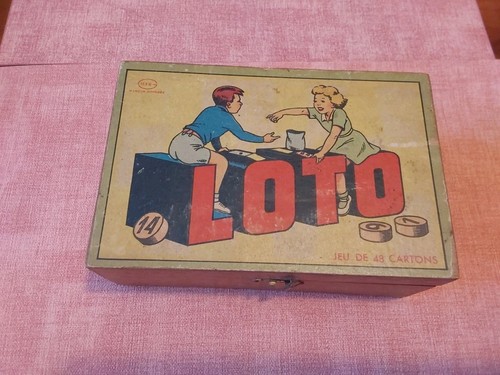Boîte loto cartons - loto,