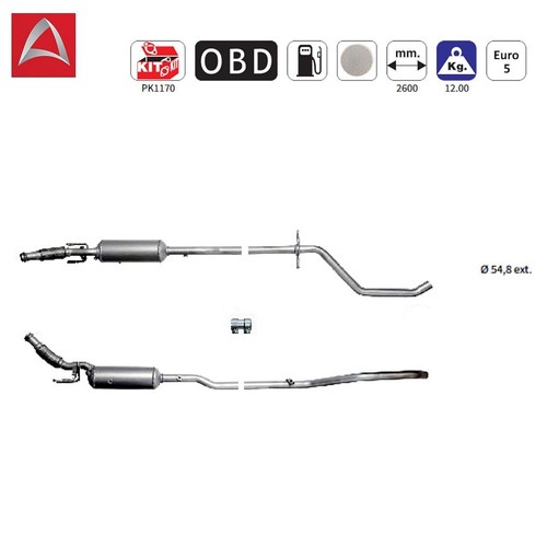 Filtre particules diesel - filtre,