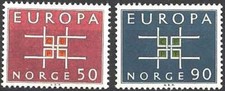 Timbres Europa CEPT Norvège