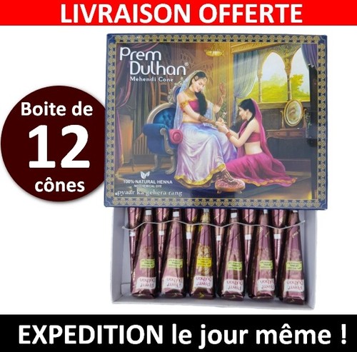 Cone prem dulhan henné - 12,