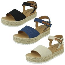 Femmes Mi Semelle Compensée