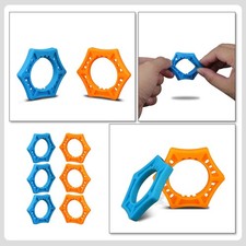  Anneaux Anti-roulis pour Microphone KTV, 6 pièces, cercles de Microphone à Six