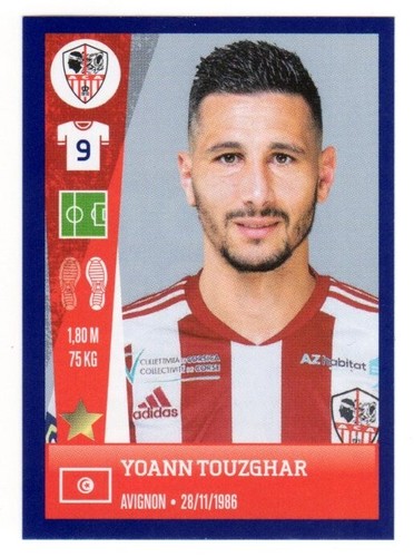 Sticker panini foot - sticker, ligue