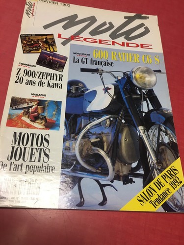 Moto légende revue 1992 - légende, 10