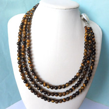 Collier Œil de Tigre- 3 rangs