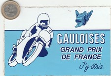 AUTOCOLLANTS . Moto GAULOISES