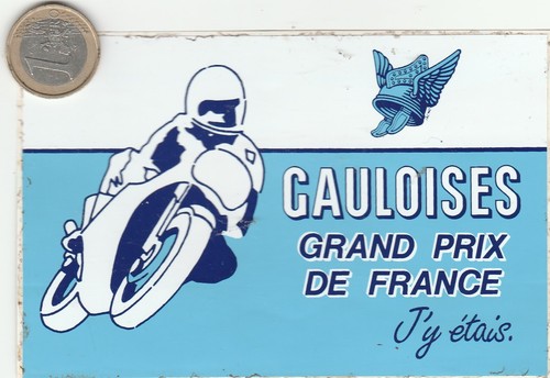 Autocollants moto gauloises - .,
