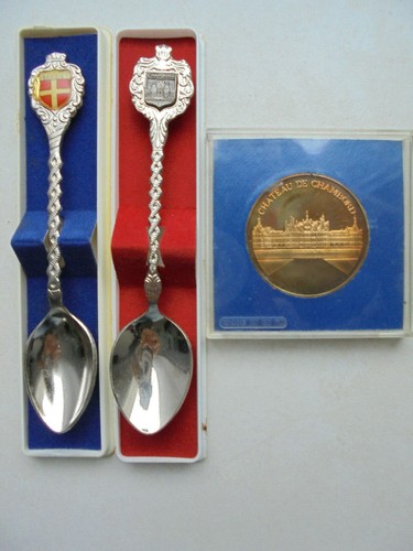 Cuillères metal de - 2,