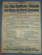 Affiche poster propagande - ,