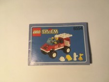 LEGO 6554 Town Jr. Fire Blaze Brigade Instruction Manual Construction...